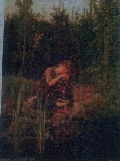 Работа «Алёнушка»