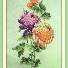 Работа «хризантемы»