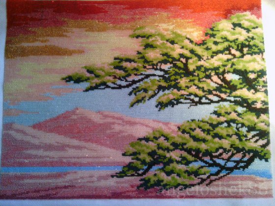 Работа «Золотые ручки Полиптих" Волнующая африка"»