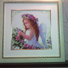 Работа «Цветочный ангел (ДИМ)»