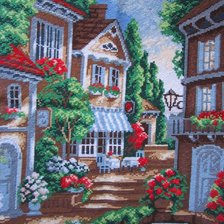 Работа «Дворик»