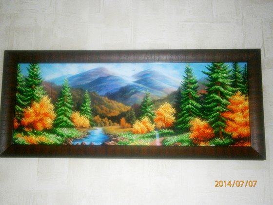 Работа «Пейзаж»