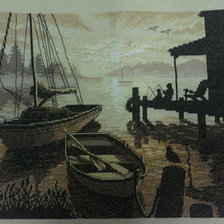 Работа «Рыбаки»