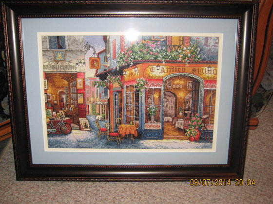 Работа «Европейское кафе»