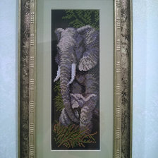 Работа «Слоны»