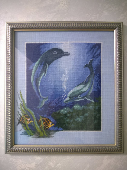 Работа «Дельфины»