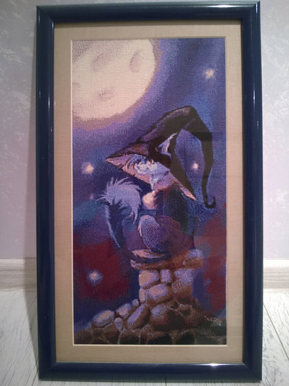 Работа «Кот-чародей»