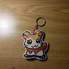 Работа «брелок хомяк»