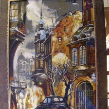 Работа «Зима в городе.»