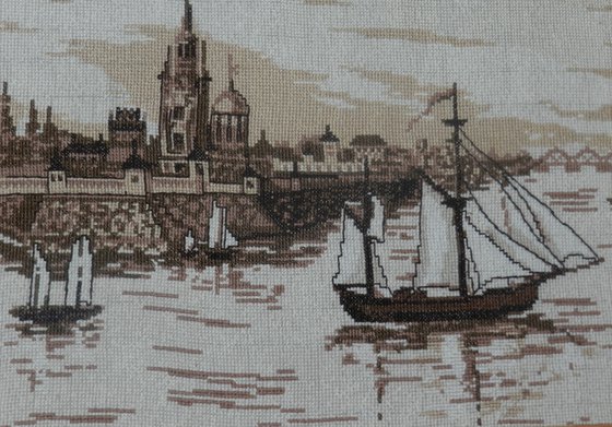 Работа «Городской пейзаж»