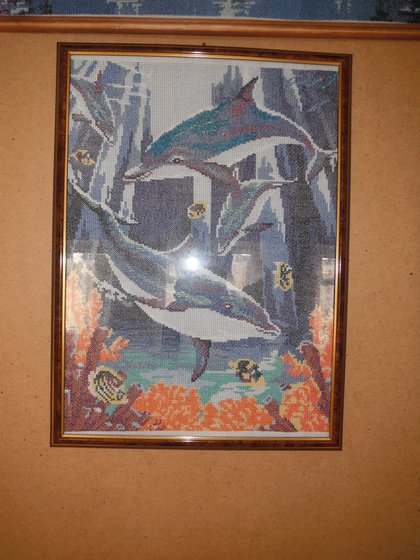 Работа «Дельфины»