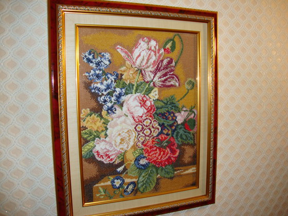 Работа «Любимые цветы»