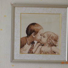 Работа «первый поцелуй»