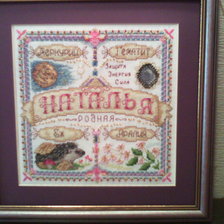 Работа «Именной оберег»