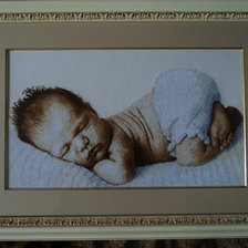 Работа «Подарок подруге к рождению дочери.»