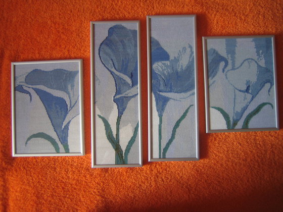 Работа «Каллы.»