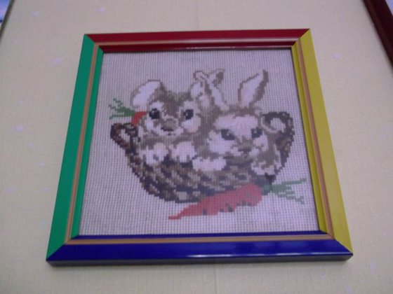 Работа «Кролики»