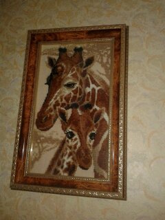 Работа «Жирафы»