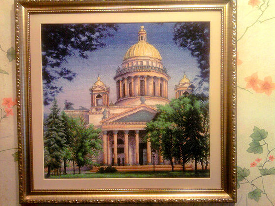 Работа «Исаакиевский сабор»