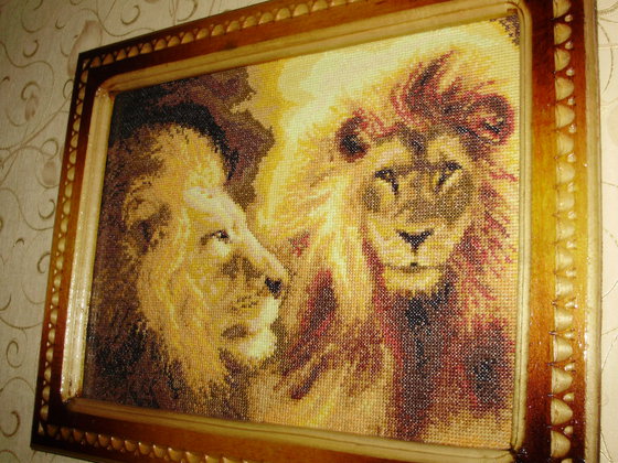 Работа «Львы»