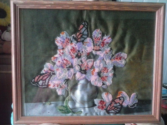 Работа «Цветы»