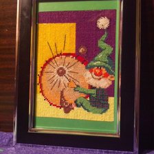 Работа «Гном с барабаном»