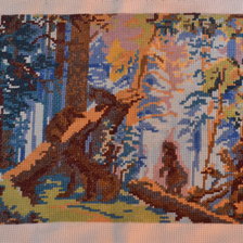 Работа «"Утро в сосновом лесу"»