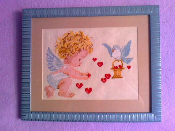 Работа «Ангелок в новом оформлении»