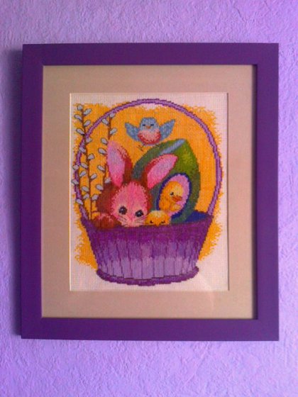 Работа «Пасхальный зайчик»