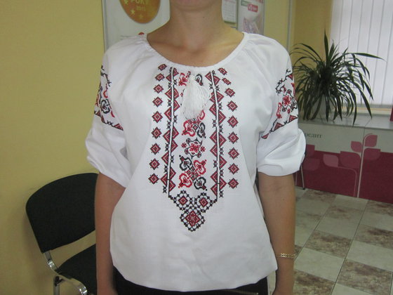 Работа «Вышиванка»