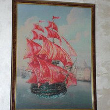 Работа «Алые паруса»