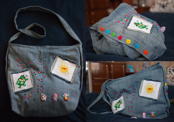 Работа «Сумка для дочки»