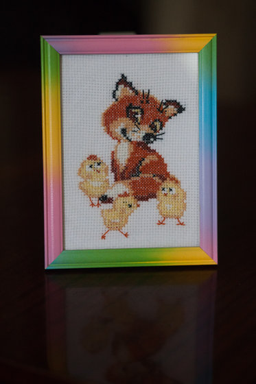 Работа «Одна из первых работ дочки»