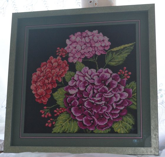 Работа «Гортензии»