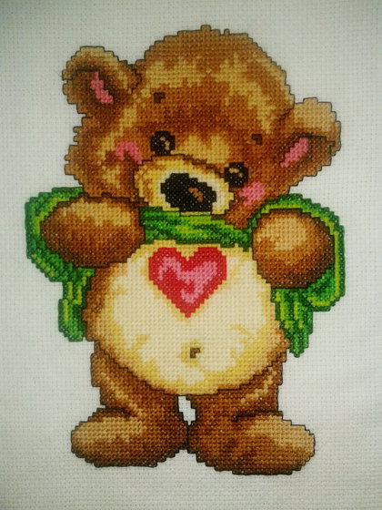 Работа «Сердечный Мишутка»