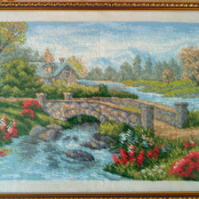 Работа «летний домик»