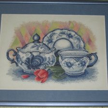 Работа «гжель 2»