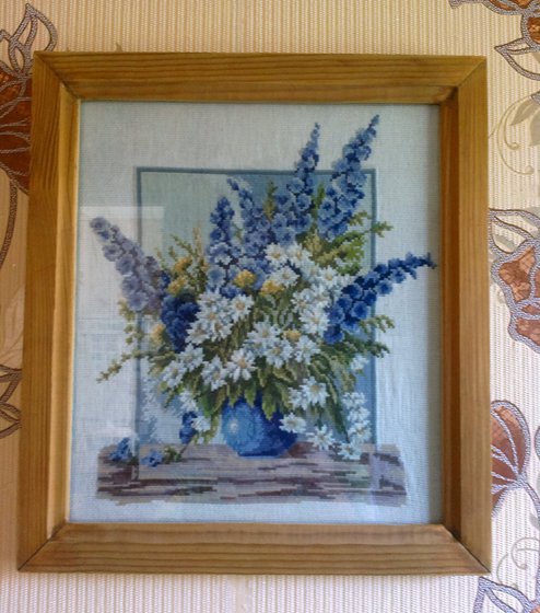 Работа «Букет полевых  цветов»