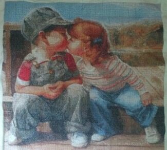 Работа «Первый поцелуй»