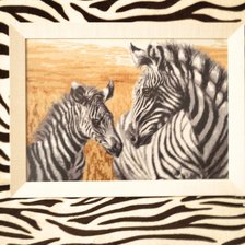 Работа «Рисунки саванны»