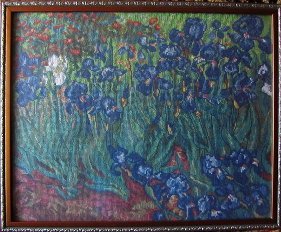 Работа «Ирисы Ван Гога»