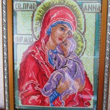 Работа «Икона Святая Анна»