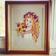 Работа «"Весенняя девочка"»