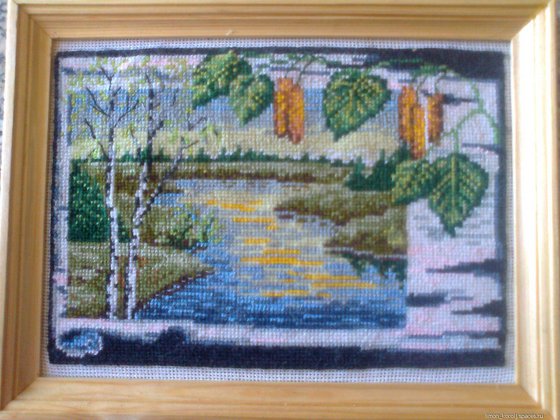 Работа «Сережки»