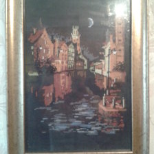 Работа «Ночной город»