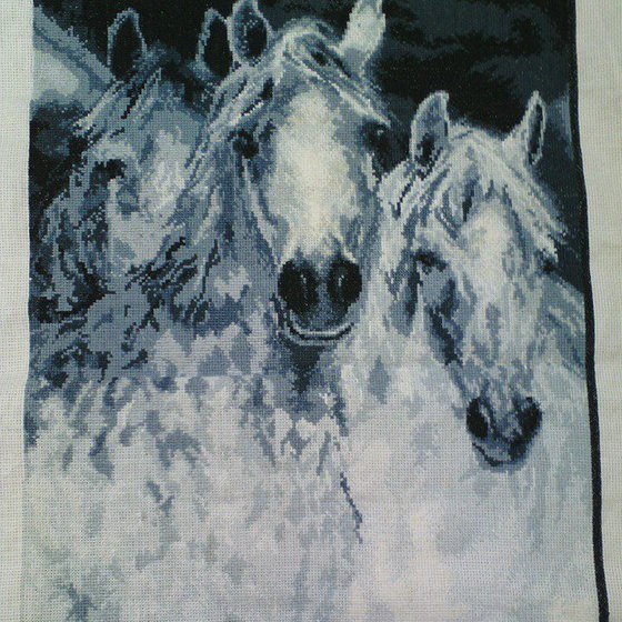 Работа «Три лошади»