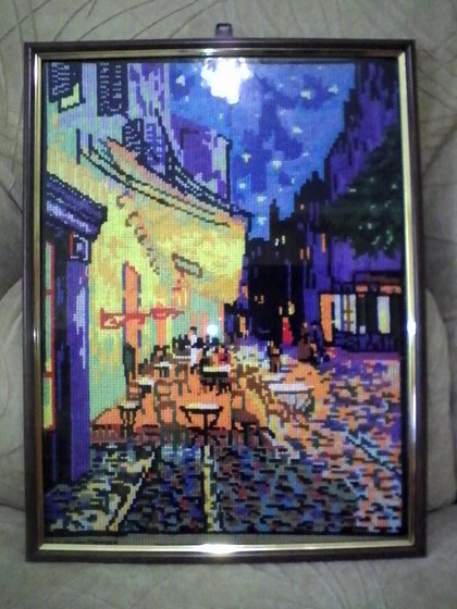 Работа «Ван Гог Ночное кафе»