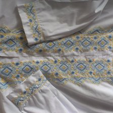 Работа «украинская рубашка (мужская)»