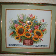 Работа «Подсолнухи»