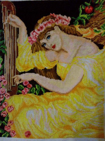 Работа «арфистка»